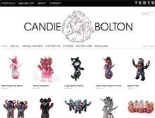 Tablet Screenshot of candiebolton.com